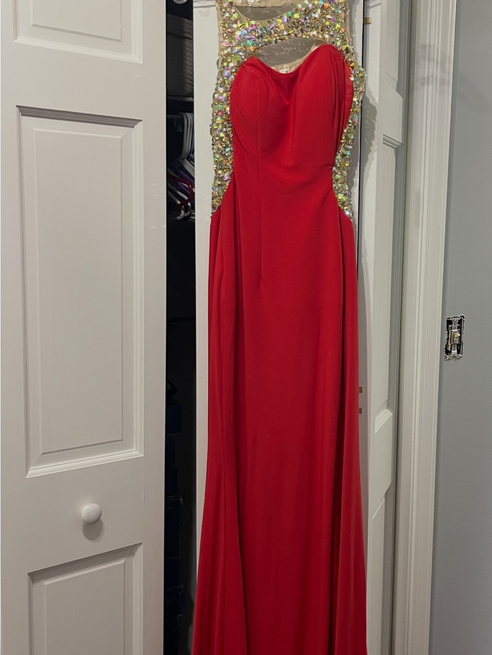 Red Alyce Paris Prom Dress size 4